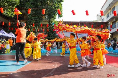 幼儿园娃娃也玩起”非遗庙会“!零距离感受石龙非遗文化的魅力