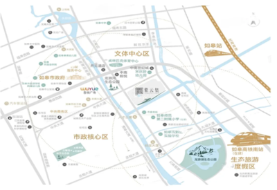 高端配置交付!配套完善!交通便利!如皋紫云集享舒适悦居生活!